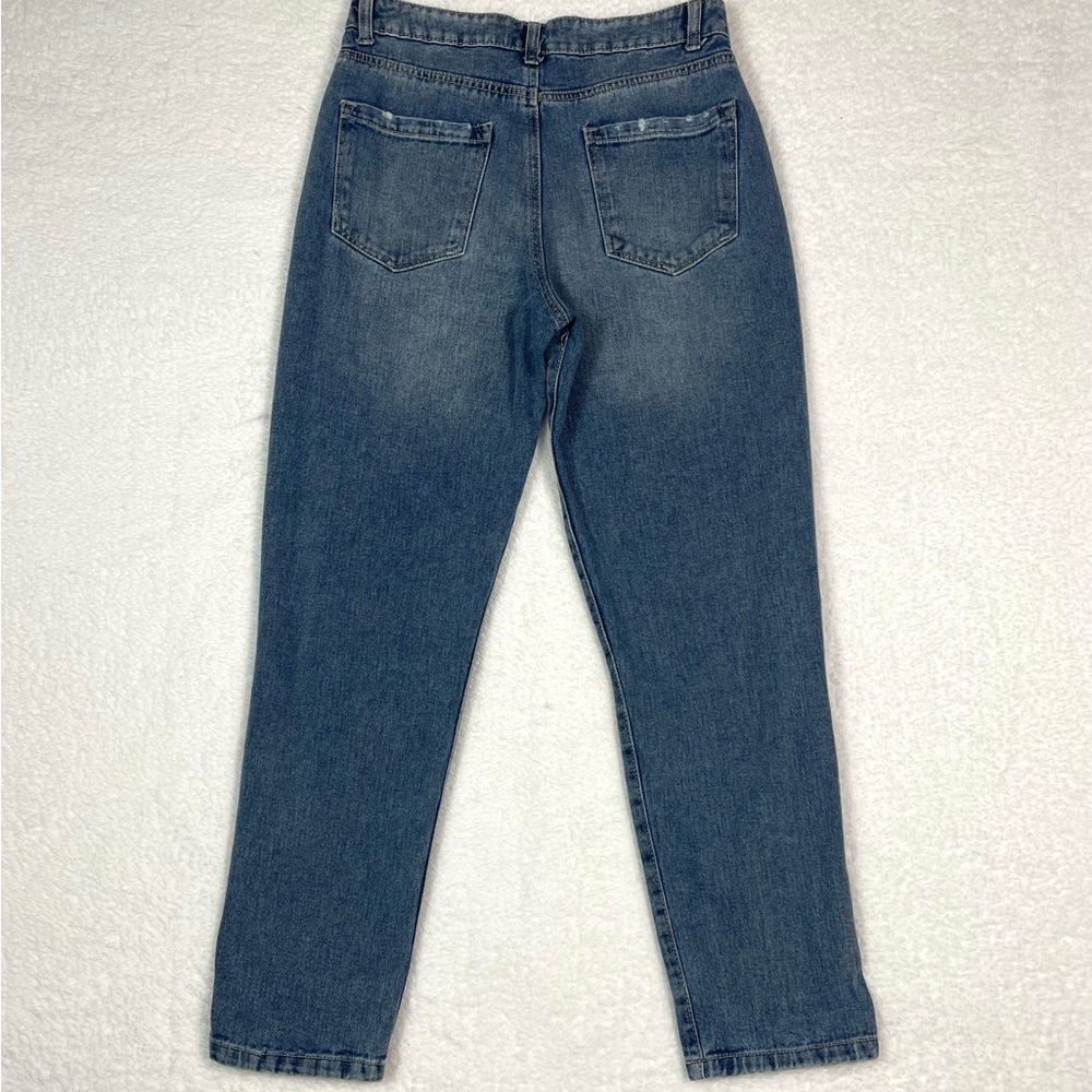 NWT Distressed Mom Jeans, Size 7 - Picture 10 of 15